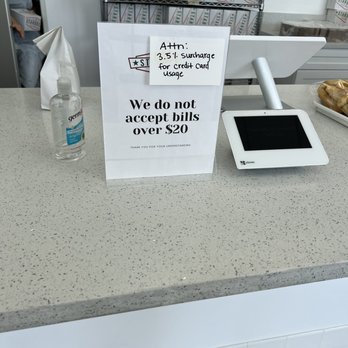 Starbread Bakery - 3.5 % being charge on your card!!! Booo - Bakeries Near Me - Carson, California