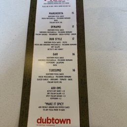 Fridays at 4 rhey serve pizza too! Totally worth the dubtown special!! Fridays at 4 rhey serve pizza too! Totally worth the dubtown special!!