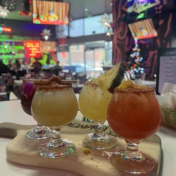 Kalaveras - Margarita flight - Cocktail Bars Near Me - Hollywood, California