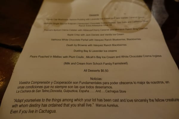 Menu photo 4 Cachagua General Store Carmel Valley, CA Menu photo 4 Cachagua General Store Carmel Valley, CA