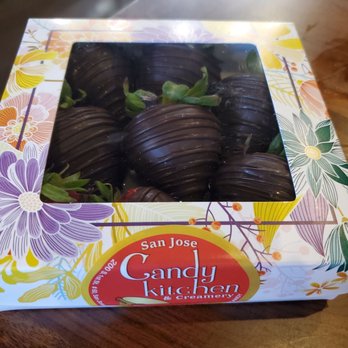 San Jose Candy Kitchen - Chocolate covered strawberries - Ice Cream & Frozen Yogurt Near Me - San Jose, California