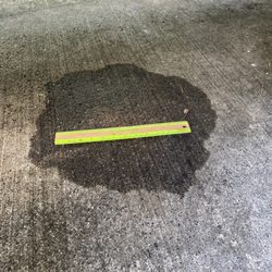 Oakwood Transmission - This is a photo taken 2 days ago of the "fixed" leak from my truck that has been getting larger as the days go by