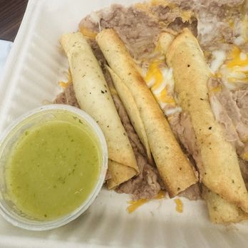 Cielito Lindo - 3 taquitos + beans and cheese - Mexican Near Me - Los Angeles, California Cielito Lindo - 3 taquitos + beans and cheese - Mexican Near Me - Los Angeles, California