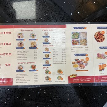 Pan Pan Wok - Menu - Chinese Near Me - Fresno, California Pan Pan Wok - Menu - Chinese Near Me - Fresno, California