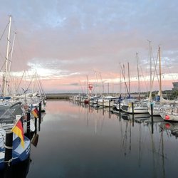Eckernförder Hafen - ... Abendstimmung ...