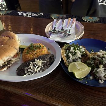 Aztec Dave's Cantina - Steak torta dinner, 2 birria tacos - Cocktail Bars Near Me - Chicago, Illinois Aztec Dave's Cantina - Steak torta dinner, 2 birria tacos - Cocktail Bars Near Me - Chicago, Illinois