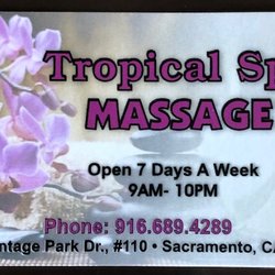 Tropical spa