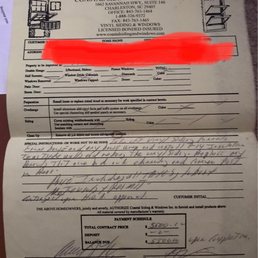 Our contract