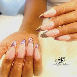 N&D Nails SPA - A little color, a lot of calm -- these pastel nails are all about understated beauty. Fresh, minimal, and oh-so-cute. Book your mani today!
