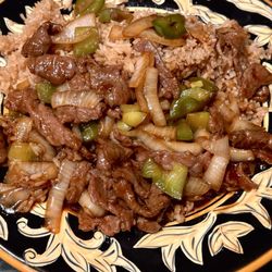 Kit's Takee-Outee - Pepper Beef with Onion
