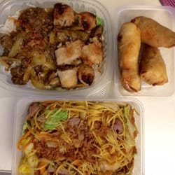 Taï Gourmet - Bo bun, nems crevettes & nouilles sautées au bœuf