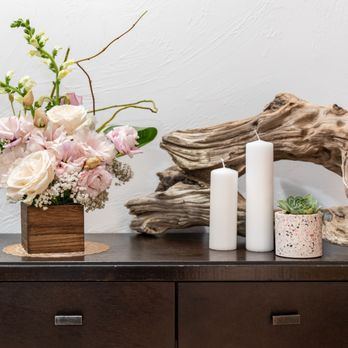 Perfect Harmony Floral - Whispery Pastel floral arrangement with twisted twig - Florists Near Me - Belgrade, Montana
