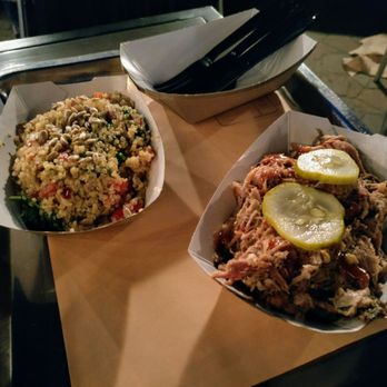 Cherry Street BBQ - Pulled pork and quinoa salad - Barbeque Near Me - Toronto, Ontario