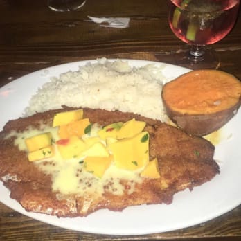 Cuban Pete's - Bahama Coconut Fish Filet with buttery coconut rice - Cuban Near Me - Montclair, New Jersey