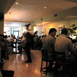 Masala Art - The dining room from the back of the restaurant.