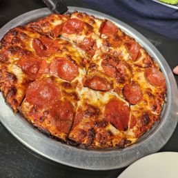 Personal pepperoni pizza Personal pepperoni pizza