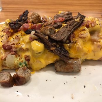 IHOP - Wester Beef - Sausage, Steak, Ham, Cheddar and American Cheese, Bacon Onions and Peppers - Breakfast & Brunch Near Me - Levittown, New York