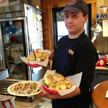 The Back Deck - Order of Scallop Sliders & Fish Tacos & Guacamole going out to the deck - Seafood Near Me - Virginia Beach, Virginia The Back Deck - Order of Scallop Sliders & Fish Tacos & Guacamole going out to the deck - Seafood Near Me - Virginia Beach, Virginia