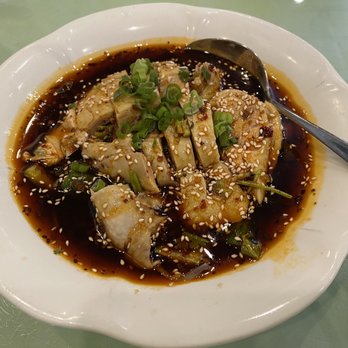 Yuan Bistro - Cold Chicken in Chili Oil - Chinese Near Me - Milpitas, California Yuan Bistro - Cold Chicken in Chili Oil - Chinese Near Me - Milpitas, California