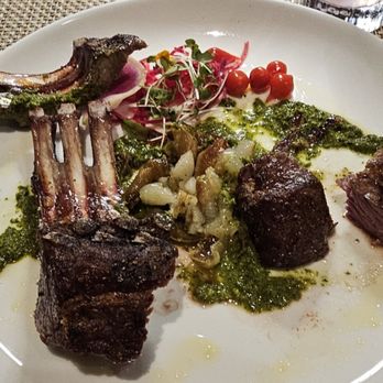 Perch Rooftop Dining - Rack of Lamb - Steakhouses Near Me - Jamestown, California Perch Rooftop Dining - Rack of Lamb - Steakhouses Near Me - Jamestown, California