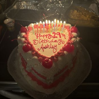 Jarosch Bakery - 9 inch Heart Cake with Oreo Filling - Bakeries Near Me - Elk Grove Village, Illinois