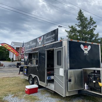 Flying Pirates - a food truck parked in a parking lot - Burgers Near Me - Washington, Georgia Flying Pirates - a food truck parked in a parking lot - Burgers Near Me - Washington, Georgia