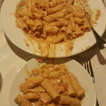 The Green Olive - Rigatoni vodka. Was in the middle of serving myself a plate and then remembered to take a pic - American Near Me - Wantage, New Jersey The Green Olive - Rigatoni vodka. Was in the middle of serving myself a plate and then remembered to take a pic - American Near Me - Wantage, New Jersey