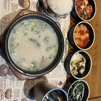 Jin Cook - Beef Bone Broth (Seollung-Tang) - Korean Near Me - Glendale, California
