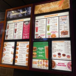 Dunkin' - Menu