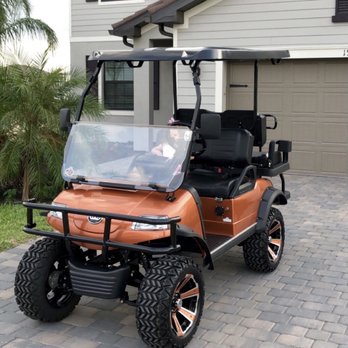 Matt's Custom Golf Carts - Side view golf cart - Golf Cart Dealers Near Me - Fort Myers, Florida Matt's Custom Golf Carts - Side view golf cart - Golf Cart Dealers Near Me - Fort Myers, Florida