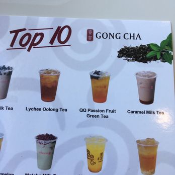 Gong Cha - Menu - Bubble Tea Near Me - Edison, New Jersey