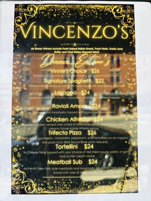Menu photo 2 Vincenzo’s Cucina Prescott, AZ Menu photo 2 Vincenzo’s Cucina Prescott, AZ