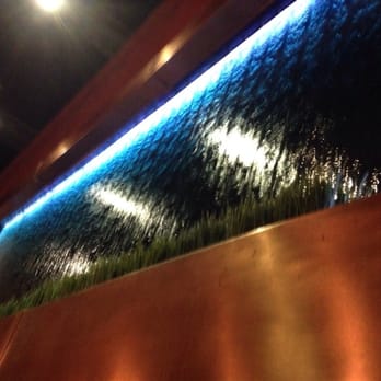 Rain Thai Bistro - Silent water fall in bar area - Thai Near Me - Chattanooga, Tennessee