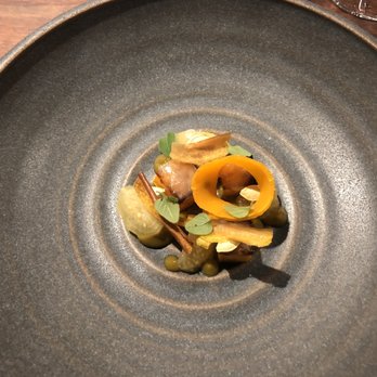 Six Test Kitchen - Butternut Squash, Tomatillo, Lardo - New American Near Me - Paso Robles, California