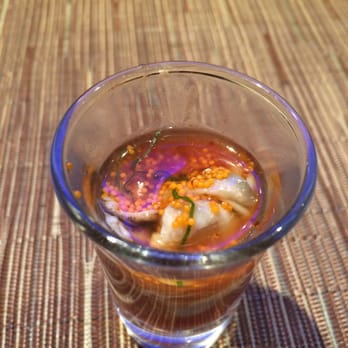 Yama - Oyster shooters... Asian style lol - Japanese Near Me - Ventnor City, New Jersey