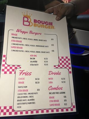 Menu photo 3 Bougie Burger Sherman Oaks, CA Menu photo 3 Bougie Burger Sherman Oaks, CA