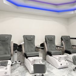 Inspire Nail Bar - Pedicure area