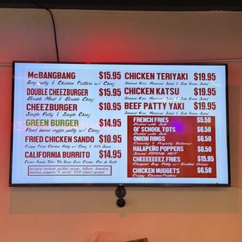 Jasmin's - Menu - Burgers Near Me - San Francisco, California