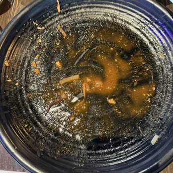 Thai Fire - Empty plate after Pad Thai with shrimp was finished - Thai Near Me - Ventura, California Thai Fire - Empty plate after Pad Thai with shrimp was finished - Thai Near Me - Ventura, California