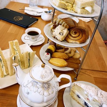 Proper Rose Garden - High Tea Proper Rose Garden Set - Themed Cafes Near Me - Katy, Texas