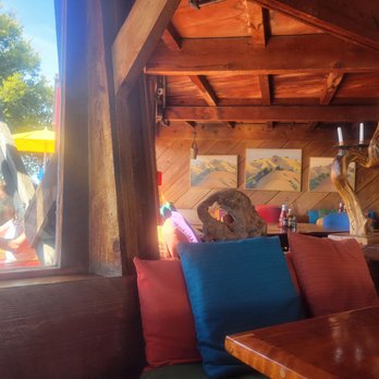 Nepenthe - The outside view is nice, but the inside is still pretty snazzy. - New American Near Me - Big Sur, California Nepenthe - The outside view is nice, but the inside is still pretty snazzy. - New American Near Me - Big Sur, California