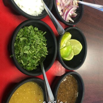 Taqueria Los Primos - Sides that come with the tacos - Mexican Near Me - Wilmington, Delaware Taqueria Los Primos - Sides that come with the tacos - Mexican Near Me - Wilmington, Delaware