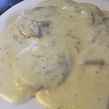 Almansor Grill - Biscuits and gravy. - American Near Me - Alhambra, California
