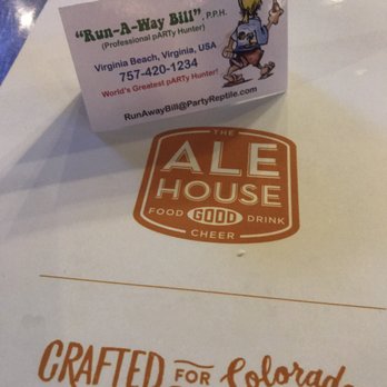 Ale House - "Run-A-Way Bill" was here! - Beer Bar Near Me - Grand Junction, Colorado Ale House - "Run-A-Way Bill" was here! - Beer Bar Near Me - Grand Junction, Colorado