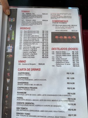 Menu photo 1 Viciados em Sushi Centro, SC