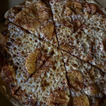 MOD Pizza - The "extra cheese" that supposedly disintegrates when it goes into the oven - Fast Food Near Me - Rancho Cucamonga, California