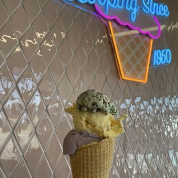 Loard's Ice Cream - Triple flavor cone! - Ice Cream & Frozen Yogurt Near Me - Oakland, California Loard's Ice Cream - Triple flavor cone! - Ice Cream & Frozen Yogurt Near Me - Oakland, California