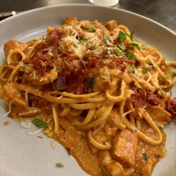 Carmine's Eatery - SPICY CARBONARA was a hit. - Beer, Wine & Spirits Near Me - Newtown Square, Pennsylvania Carmine's Eatery - SPICY CARBONARA was a hit. - Beer, Wine & Spirits Near Me - Newtown Square, Pennsylvania