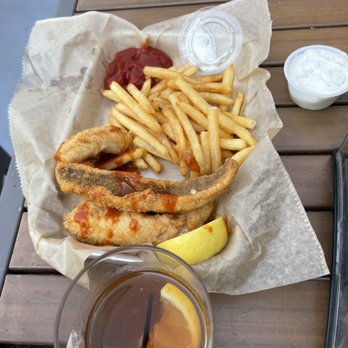Admiral Jack's Bar & Grill - Walleye Basket - Bars Near Me - South Haven, Michigan