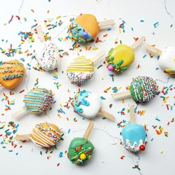 I See Cakes - Popsicle cake pops